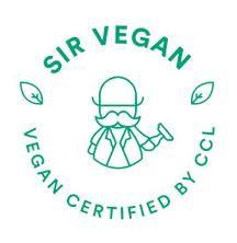 Imagen de SIR VEGAN VEGAN CERTIFIED BY CCL