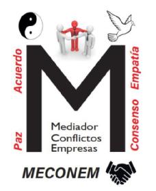 Imagen de M MECONEM MEDIADOR CONFLICTOS EMPRESAS Paz Acuerdo Empatía Consenso