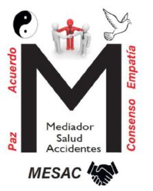 Imagen de M MESAC MEDIADOR SALUD ACCIDENTES Paz Acuerdo Empatía Consenso