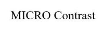 Imagen de MICRO CONTRAST