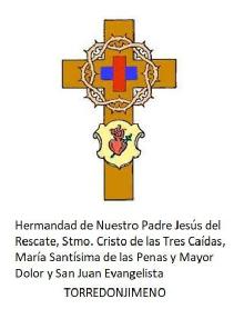 Imagen de Hermandad de Nuestro Padre Jesús del Rescate, Stmo. Cristo de las Tres Caídas, María Santísima de las Penas y Mayor Dolor y San Juan Evangelista TORREDONJIMENO