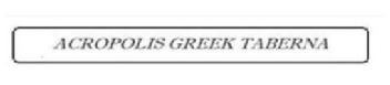 Imagen de ACROPOLIS GREEK TABERNA