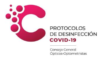 Imagen de C PROTOCOLOS DE DESINFECCIÓN COVID-19 CONSEJO GENERAL OPTICOS-OPTOMETRISTAS