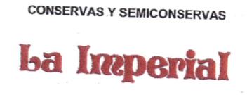 Imagen de CONSERVAS Y SEMICONSERVAS LA IMPERIAL