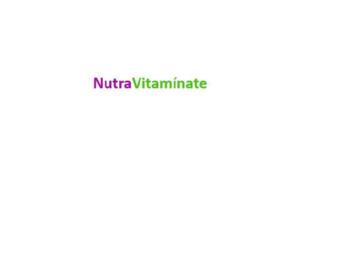 Imagen de NUTRAVITAMÍNATE