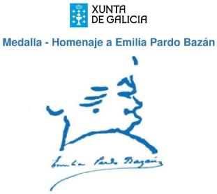 Imagen de XUNTA DE GALICIA MEDALLA-HOMENAJE A EMILIA PARDO BAZÁN