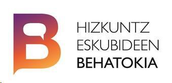 Imagen de B HIZKUNTZ ESKUBIDEEN BEHATOKIA