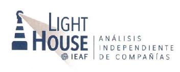 Imagen de LIGHT HOUSE IEAF ANÁLISIS INDEPENDIENTE DE COMPAÑÍAS
