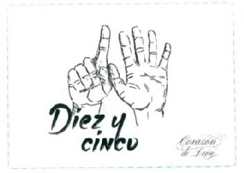 Imagen de DIEZ Y CINCO CORAZON DE LEON