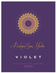 Imagen de BODEGAS SAN MARTIN VIOLET PRODUCTO DE ESPAÑA NAVARRA DENOMINACIÓN DE ORIGEN