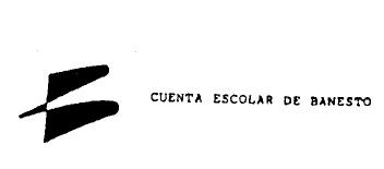 Imagen de B CUENTA ESCOLAR DE BANESTO