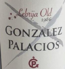 Imagen de Lebrija Old 1986 Gonzalez Palacios GP