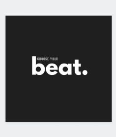 Imagen de CHOOSE YOUR BEAT