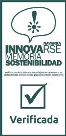 Imagen de NAVARRA INNOVARSE MEMORIA SOSTENIBILIDAD VERIFICACIÓN DE LA INFORMACIÓN REFLEJADA EN LA MEMORIA DE SOSTENIBILIDAD A TRAVÉS DE LOS GRUPOS DEINTERÉS PRIORITARIOS VERIFICADA