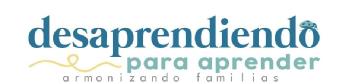 Imagen de desaprendiendo para aprender armonizando familias