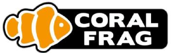 Imagen de Pez Amphiprion ocellaris en caricatura. Nombre de marca CORALFRAG