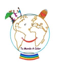 Imagen de Globo Terráqueo excepto Oceanía, ojos, nariz flor, boca, árbol, pájaro, niño occidental, niña africana, mujer occidental, hombre africano flor en la mano, montaña corazón cima de nieve, arco iris. Adjamagnété Lambal en interior