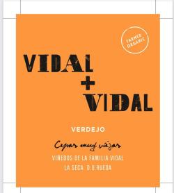 Imagen de VIDAL + VIDAL VERDEJO CEPAS MUY VIEJAS VIÑEDOS DE LA FAMILIA VIDAL LASECA. D.O. RUEDA, FARMED ORGANIC