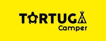 Imagen de El Logotipo de Tortuga Camper esta compuesto por la palabra principalTORTUGA ( La letra 