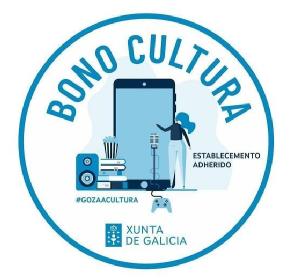 Imagen de BONO CULTURA ESTABLECEMENTO ADHERIDO #GOZAACULTURA XUNTA DE GALICIA