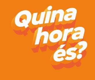 Imagen de QUINA HORA ÉS?