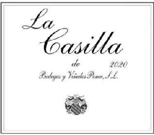 Imagen de LA CASILLA 2020 DE BODEGAS Y VIÑEDOS PONCE, S.L