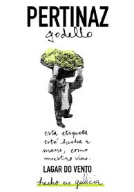 Imagen de PERTINAZ GODELLO ESTA ETIQUETA ESTÁ HECHA A MANO, COMO NUESTRO VINO. LAGAR DO VENTO HECHO EN GALICIA