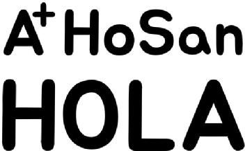 Imagen de A+ HOSAN HOLA, FIG