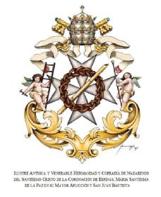 Imagen de ILUSTRE ANTIGUA Y VENERABLE HERMANDAD Y COFRADIA DE NAZARENOS DEL SANTISIMO CRISTO DE LA CORONACION DE ESPINAS, MARIA SANTISIMA DE LA PAZ EN SU MAYOR AFLICCION Y SAN JUAN BAUTISTA