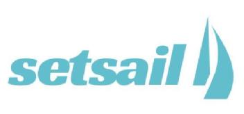 Imagen de setsail (en letra cursiva y negrita)