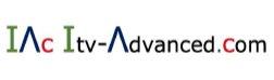 Imagen de Itv Advanced.com. Incluye 3 puntos debajo de la IAc, la A es como unaV invertida, tanto en el nombre como en el logotipo