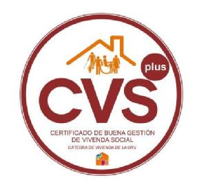 Imagen de CVS PLUS CERTIFICADO DE BUENA GESTIÓN DE VIVIENDA SOCIAL CÁTEDRA DE VIVIENDA DE LA URV