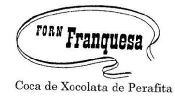 Imagen de FORN FRANQUESA COCA DE XOCOLATA DE PERAFITA