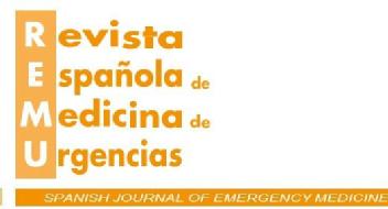 Imagen de REMU Revista Española de Medicina de Urgencias SPANISH JOURNAL OF EMERGENCY MEDICINE