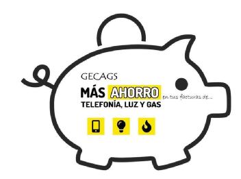 Imagen de GECAGS MÁS AHORRO EN TUS FACTURAS DE... TELEFONÍA, LUZ Y GAS