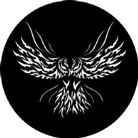 Imagen de El nombre de la marca es White Hack, un fondo oscuro con un logo de halcón claro