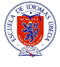 Imagen de ESCUELA DE IDIOMAS ÚBEDA MCMLXXX MAGISMAGISQUE IN DIES LINGUAE ACADEMIA BETULA