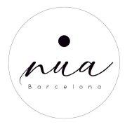 Imagen de Nua Barcelona, compuesto por circulo exterior y topo interior multicolor o monocromáticos