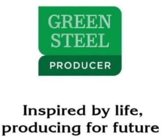Imagen de GREEN STEEL PRODUCER INSPIRED BY LIFE, PRODUCING FOR FUTURE