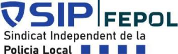 Imagen de SIP FEPOL SINDICAT INDEPENDENT DE LA POLICIA LOCAL