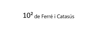 Imagen de DEU AL QUADRAT DE FERRE I CATASUS