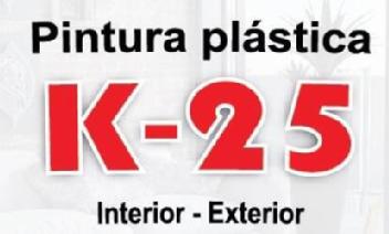 Imagen de PINTURA PLÁSTICA K-25 INTERIOR - EXTERIOR