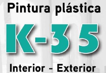Imagen de PINTURA PLÁSTICA K-35 INTERIOR - EXTERIOR