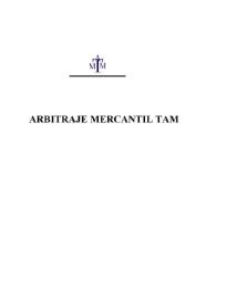 Imagen de ARBITRAJE MERCANTIL TAM