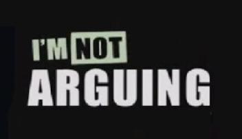 Imagen de I'M NOT ARGUING