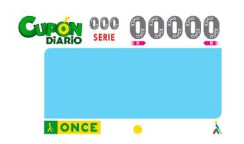 Imagen de CUPON DIARIO ONCE SERIE R R