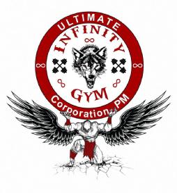 Imagen de LOBO, HOMBRE CON ALAS , TIPOGRAFIA : ULTIMATE INFINITY GYM CORPORATION PM, PESAS