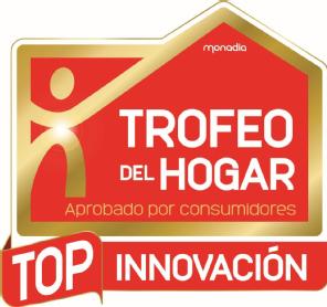 Imagen de monadia TROFEO DEL HOGAR Aprobado por consumidores TOP INNOVACION