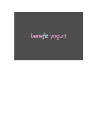 Imagen de BENEFIT YOGURT
