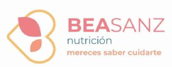 Imagen de BEASANZ nutrición mereces saber cuidarte